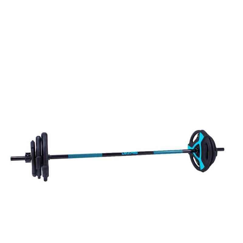 Livepro Studio Chromed Barbell Set, 20 Kg