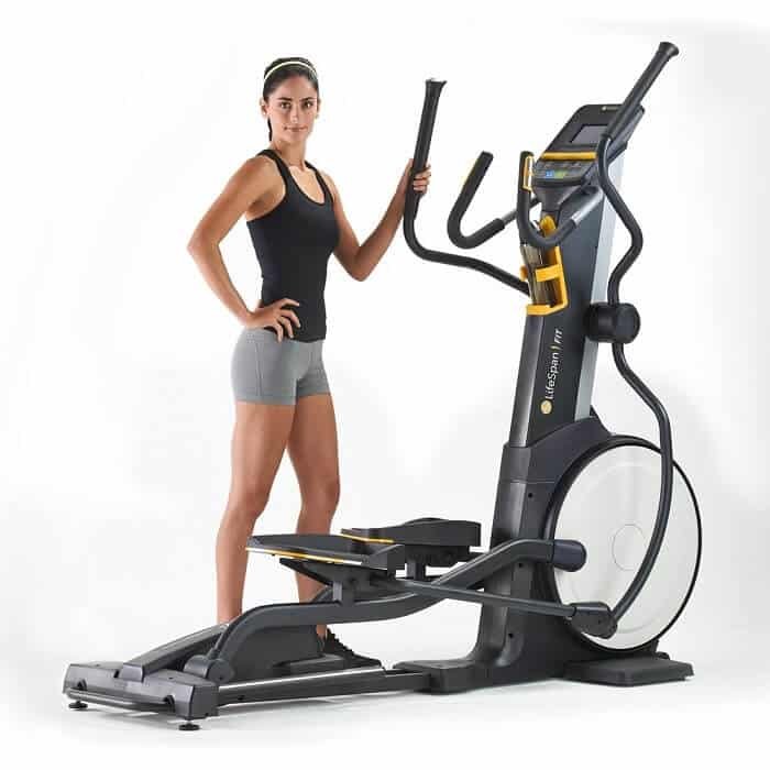 Lifespan Elliptical Bike E3i With Incline And Chest Belt F/W 15 - Silver