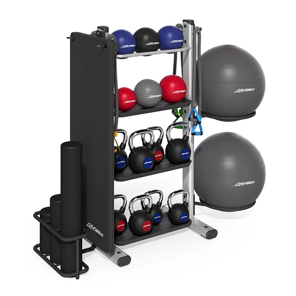 Life Fitness Signature Series Accessory Storage Rack - 3