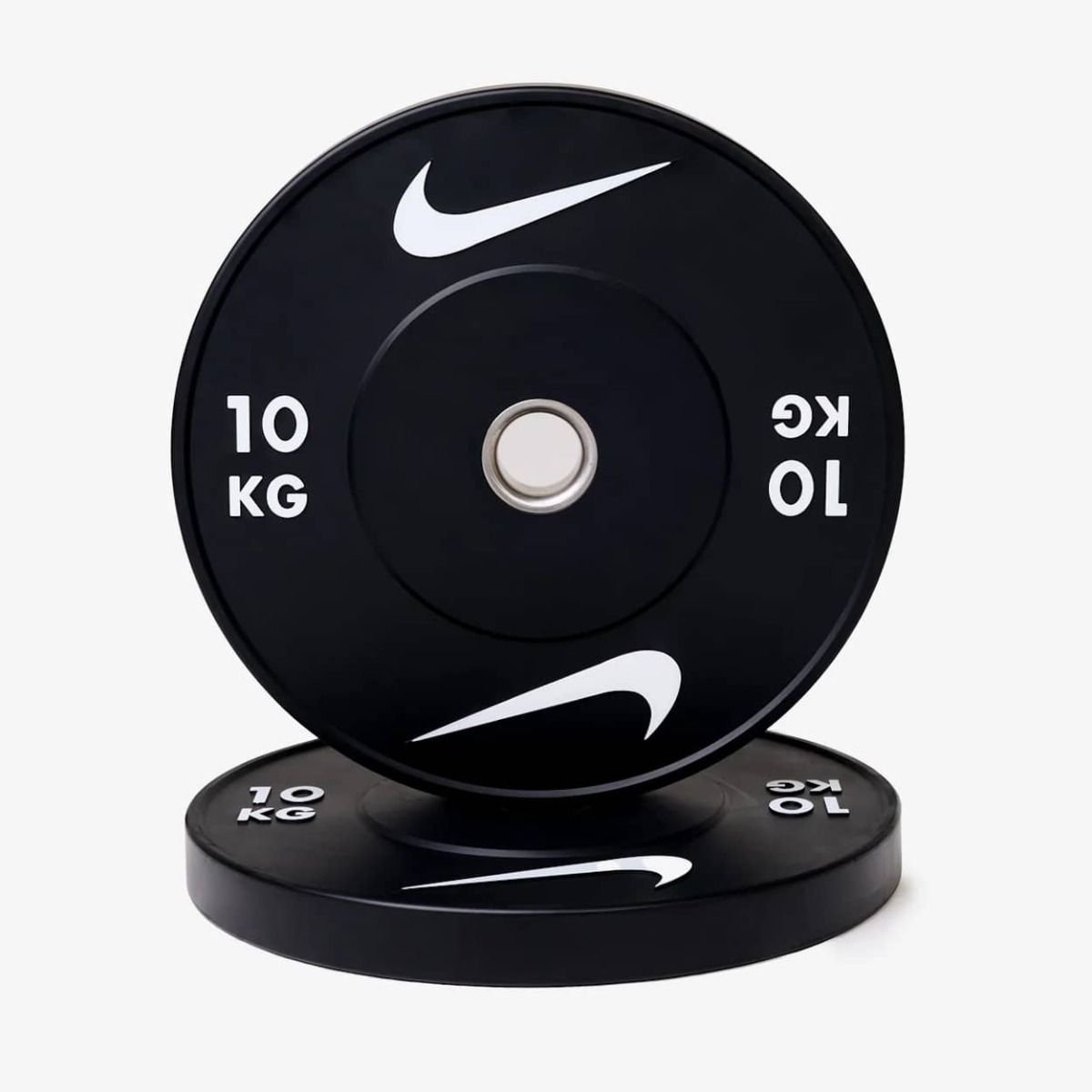 Nike Strength Premium Urethane Weight Plates - Single | Black/White