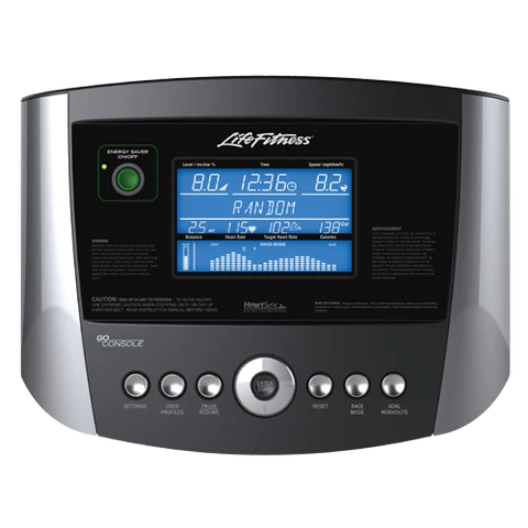 Life Fitness F3 Folding Treadmill, Base+Go Console