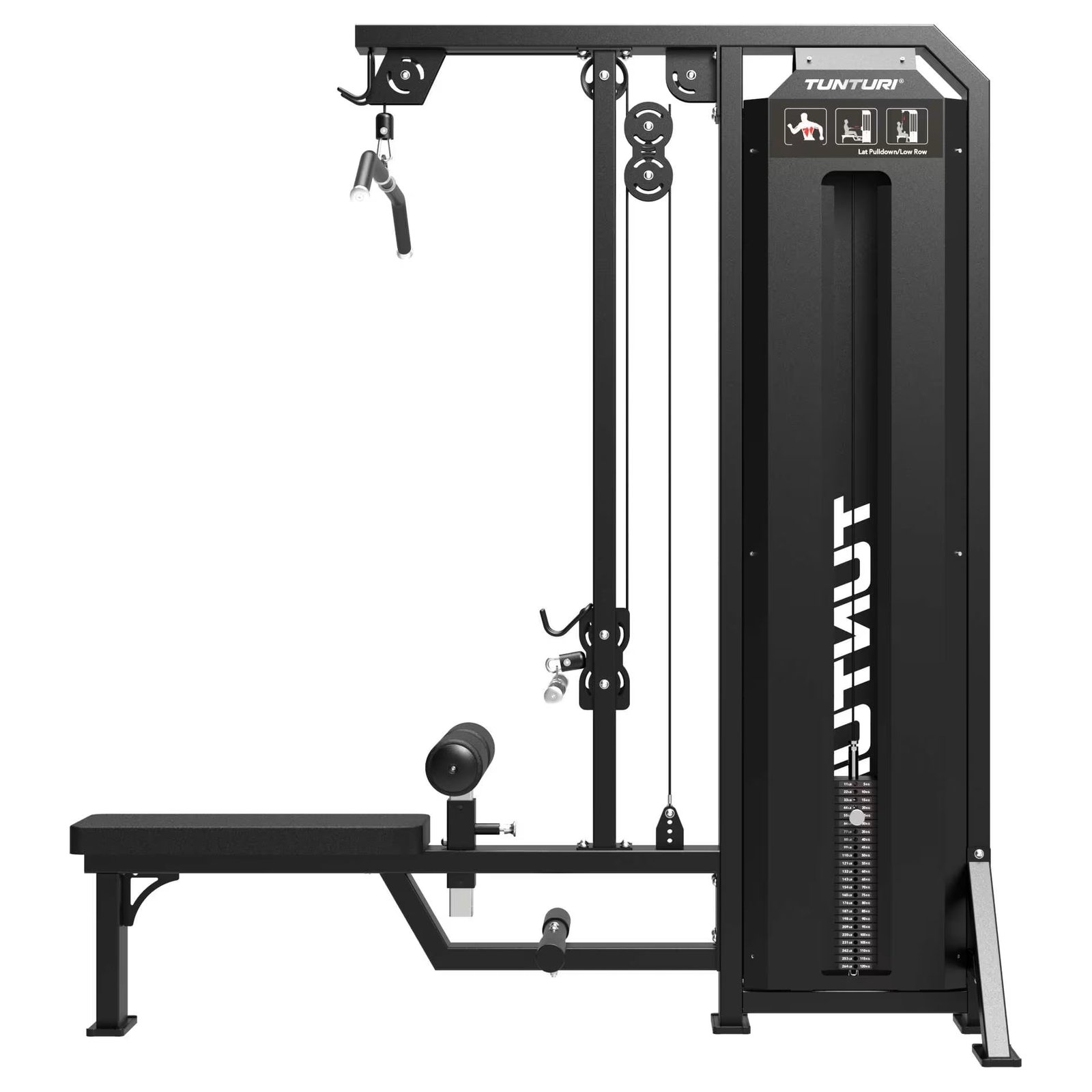 Tunturi Platinum Dual Lat Pulldown/Low row - V-series