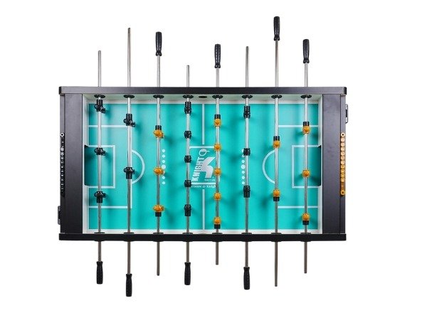 Knight Shot ST950A Semi Commercial Foosball Table with Black and Yellow Players