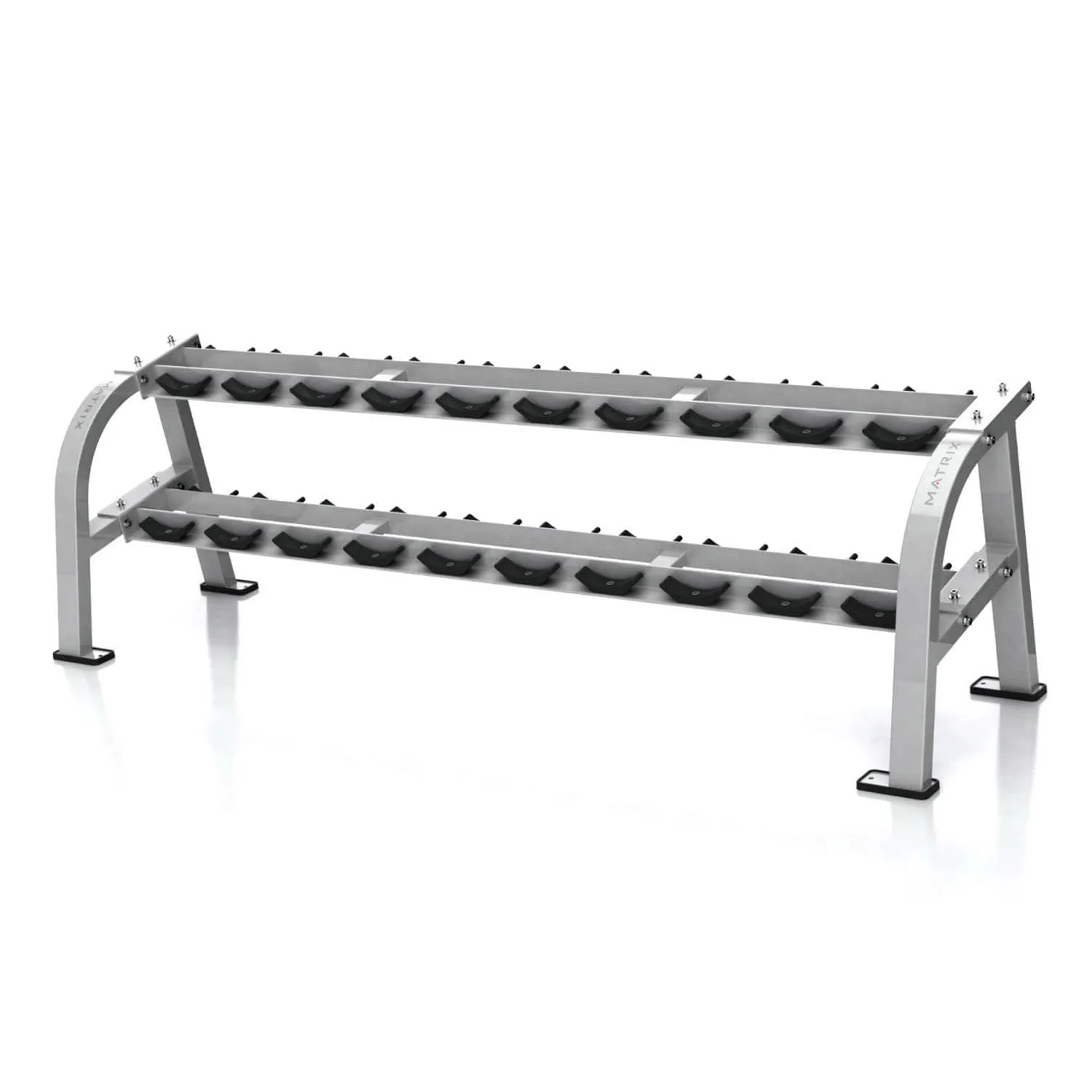 MATRIX MAGNUM 10-PAIR PRO-STYLE DUMBBELL RACK