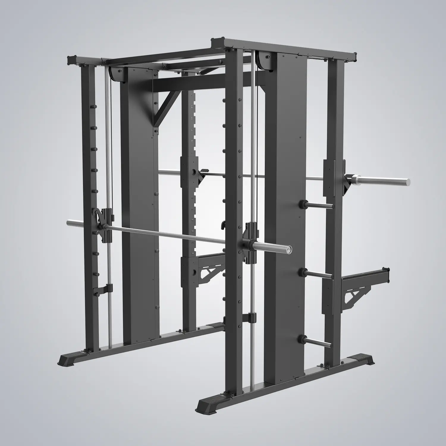 DHZ Fitness 3D Smith Machine with Squat Rack