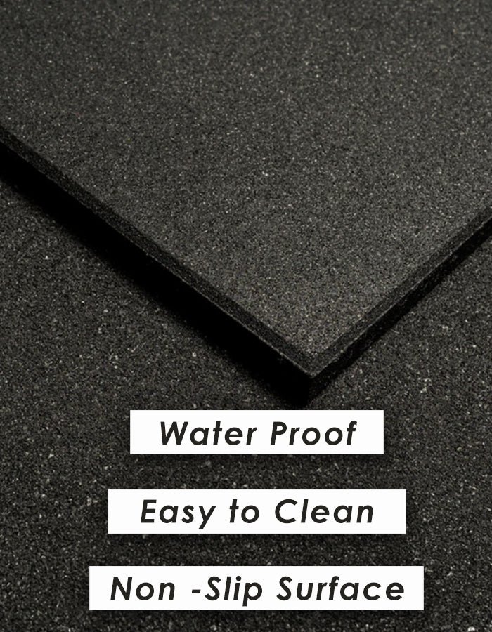 Miracle Fitness Gym  Rubber Tiles 15 mm - 100 x 100 CM | Rubber Flooring