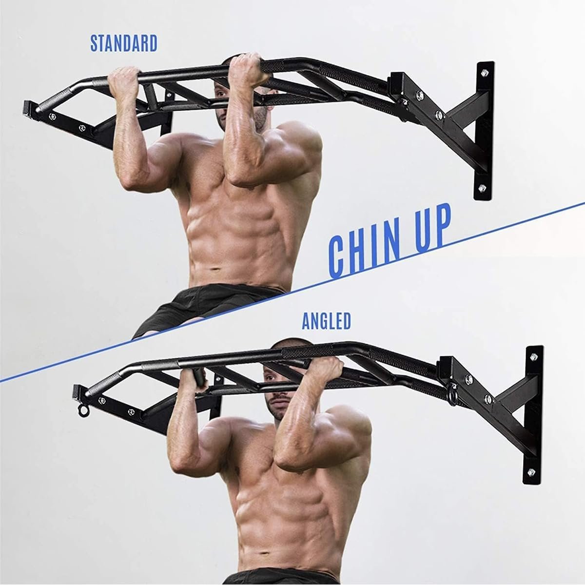 Miracle Fitness Wall Mounted Monkey wall Mounted Horizontal Pull Up Bar