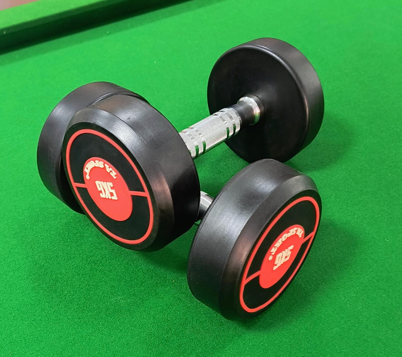 TA Sport Round Rubber Dumbbell Set – 2.5kg to 50kg (20 Pair)