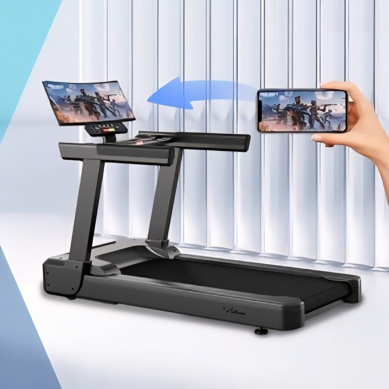 Body Strong Commercial Treadmill Mirror Screen LZX-L30T