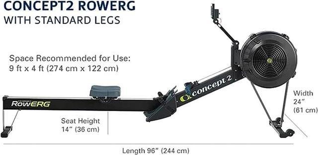 Concept 2 Indoor Rower Model D with PM5 Monitor | Black