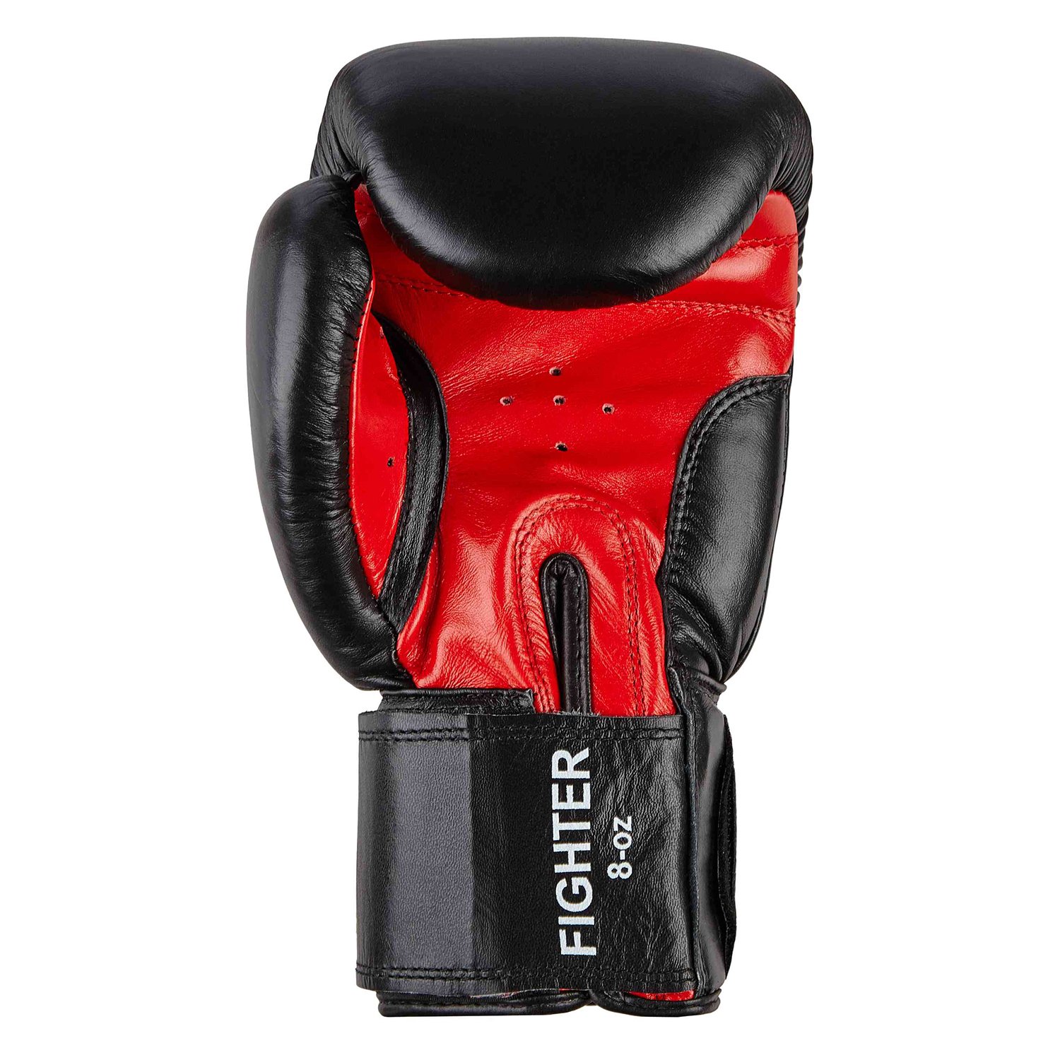 Benlee Sugar Deluxe Leather Boxing Gloves, Black/Red,14 Oz