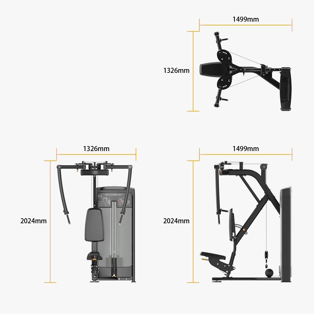 Insight Fitness Pectoral Fly & Rear Deltoid - BE8003