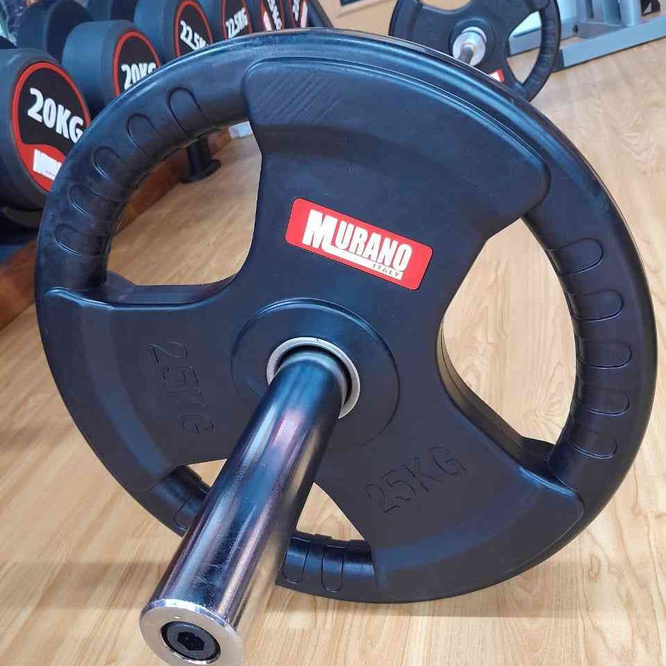 Murano Rubber Olympic Weight Plate, 5Kg