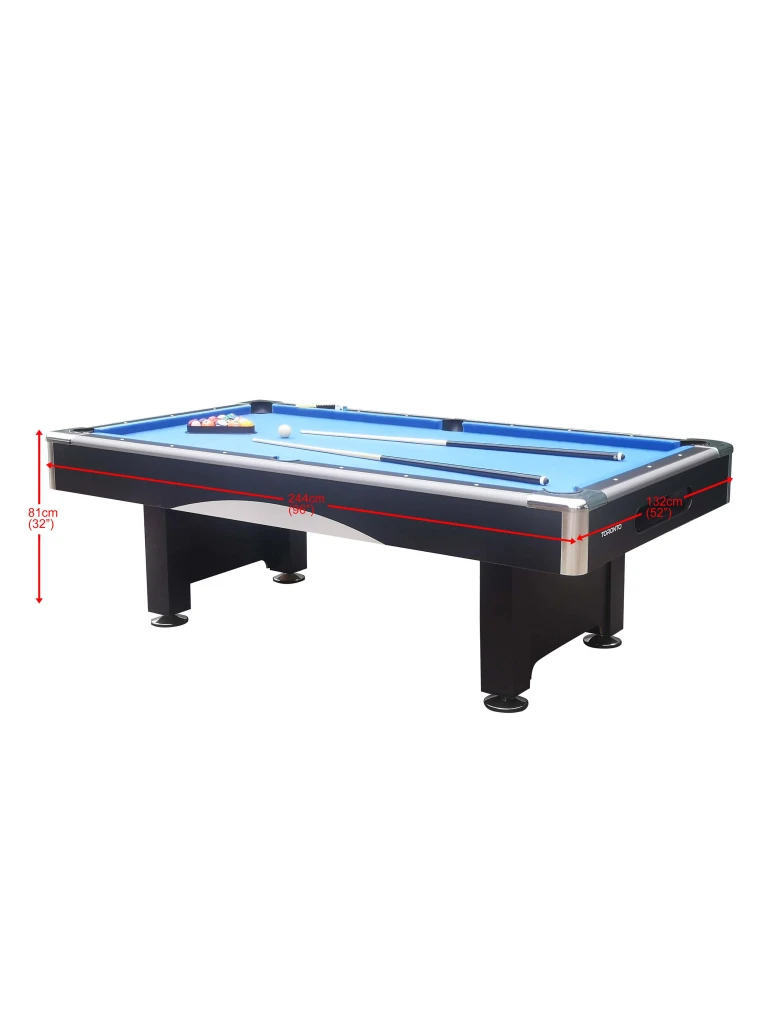 Toronto GP020 Pool/Billiard Table | Blue | 8FT