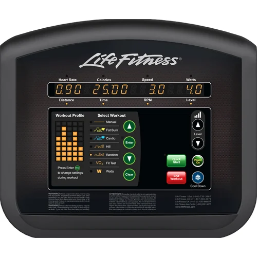 Life Fitness Activate Series Lifecycle Recumbent Bike