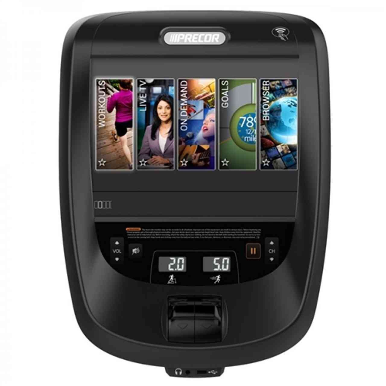 Precor RBK885 Recumbent Bike P82 Console