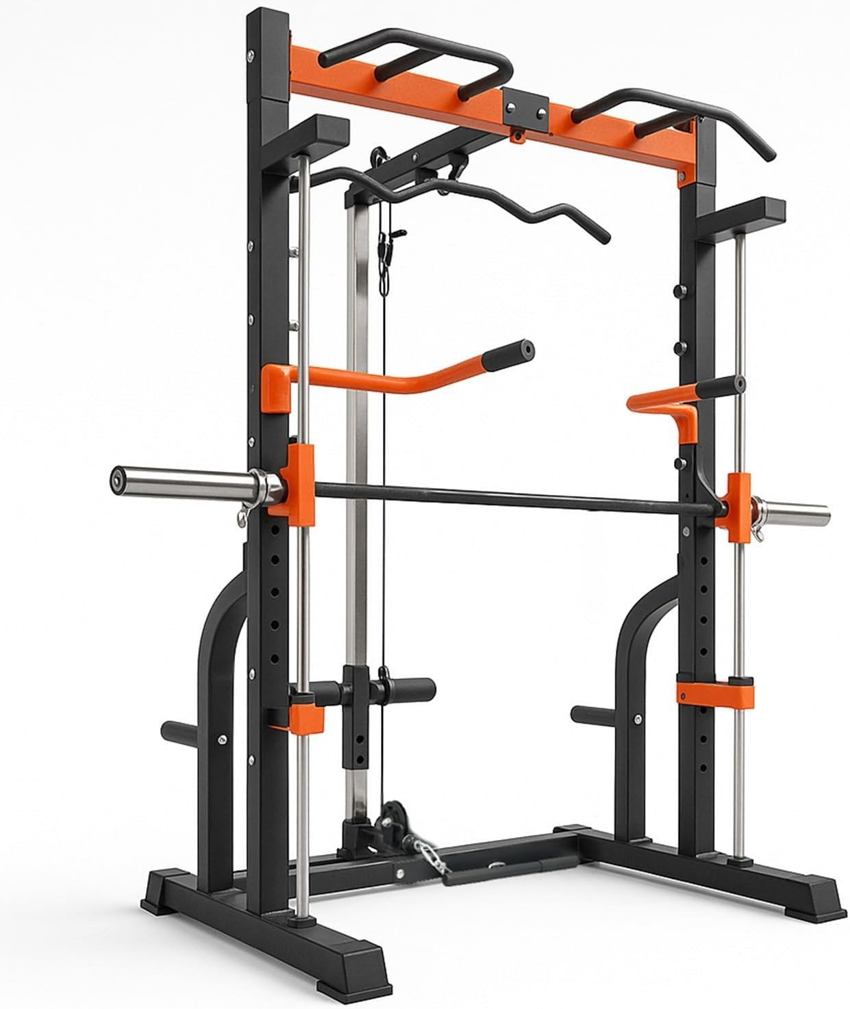 Miracle Fitness Smith Machine with Cable Pulley Station