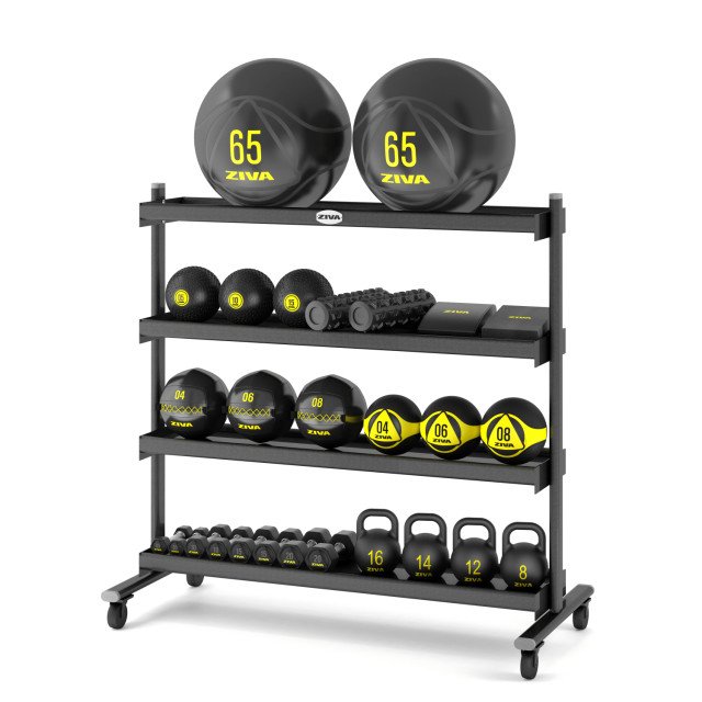 ZIVA XP PERFORMANCE 4 TIER STORAGE RACK