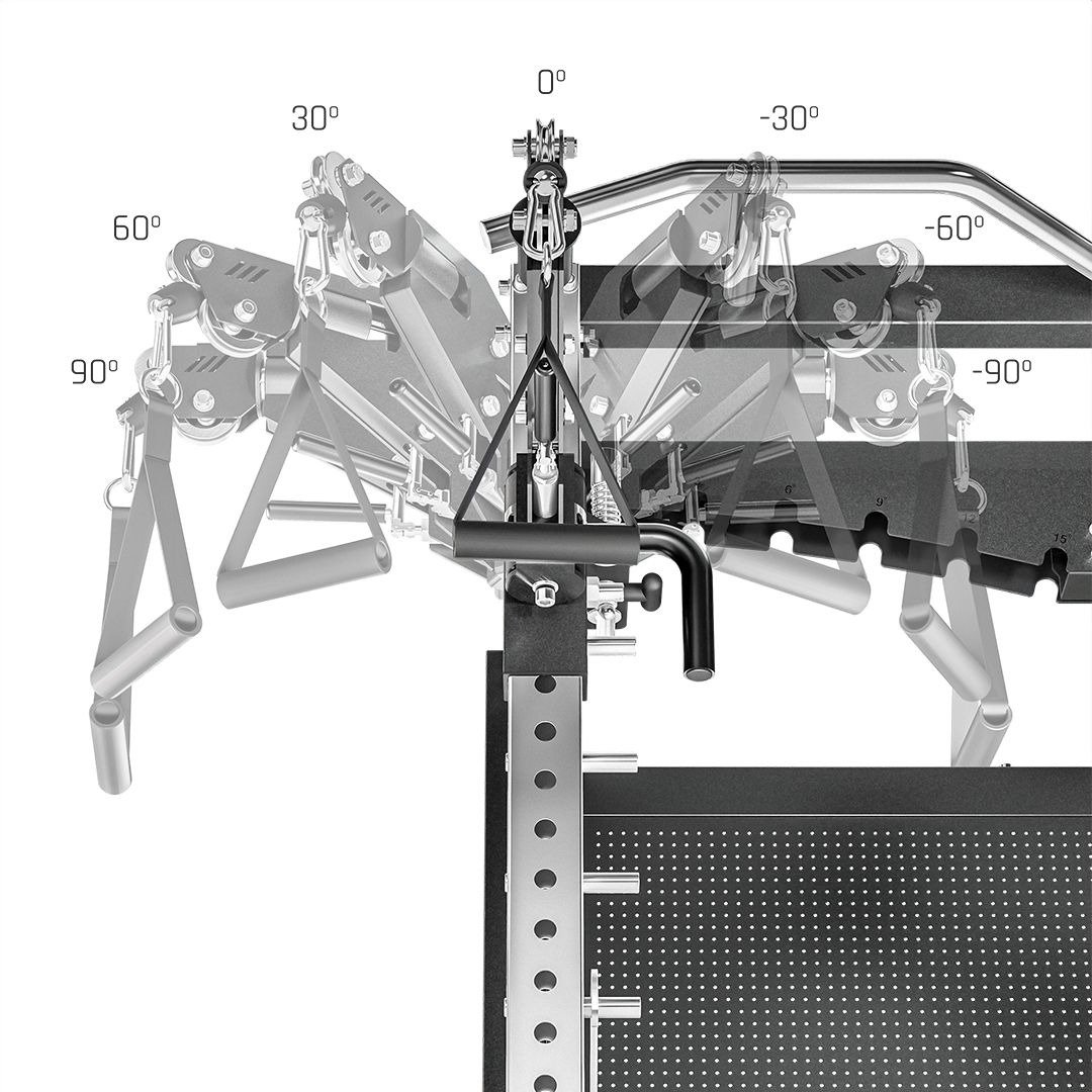 BruteForce ALFA All-In-One Functional Trainer With Converging Smith