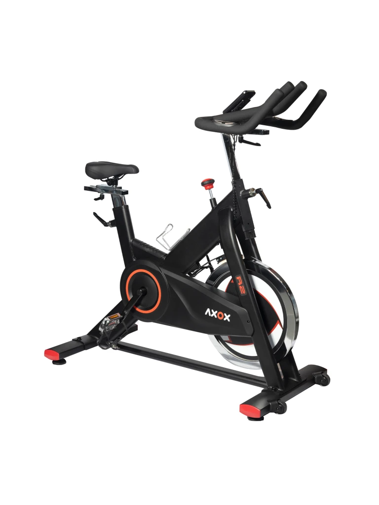 Axox Fitness S20-R2 Spinning Bike with Console