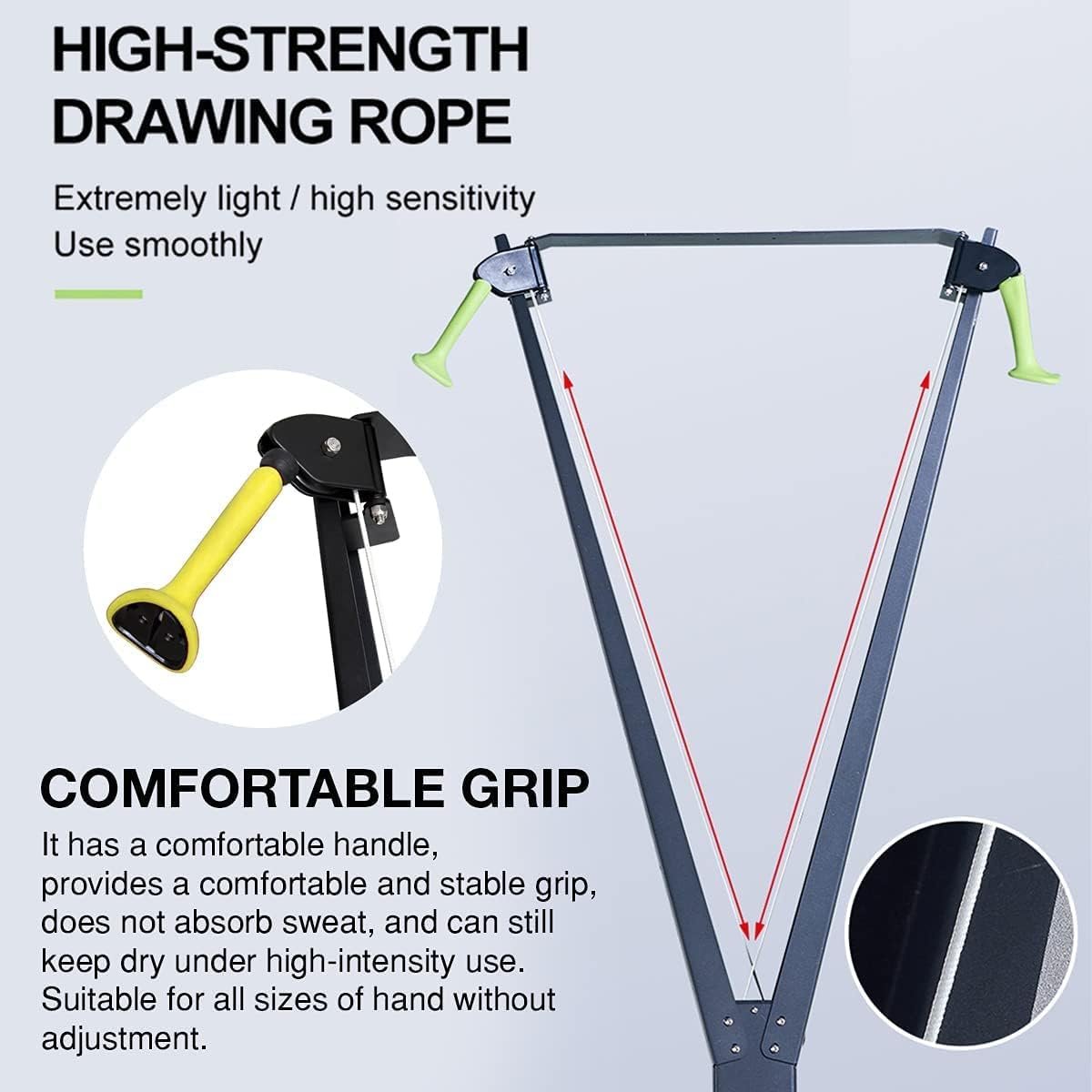 Miracle Fitness SkiERG Ski Air Rower