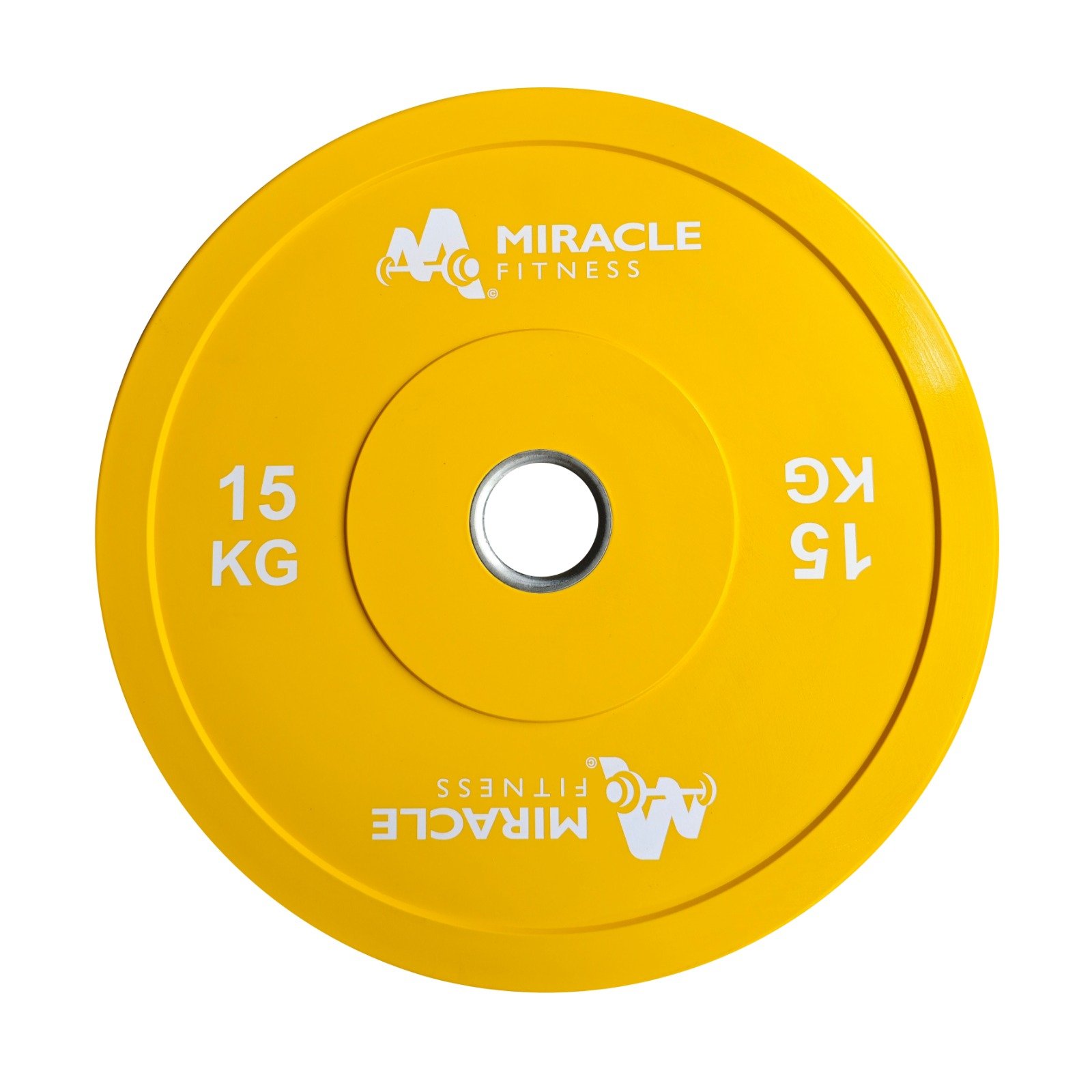 Miracle Fitness Color Bumper Plates 5 Kg to 25 Kg