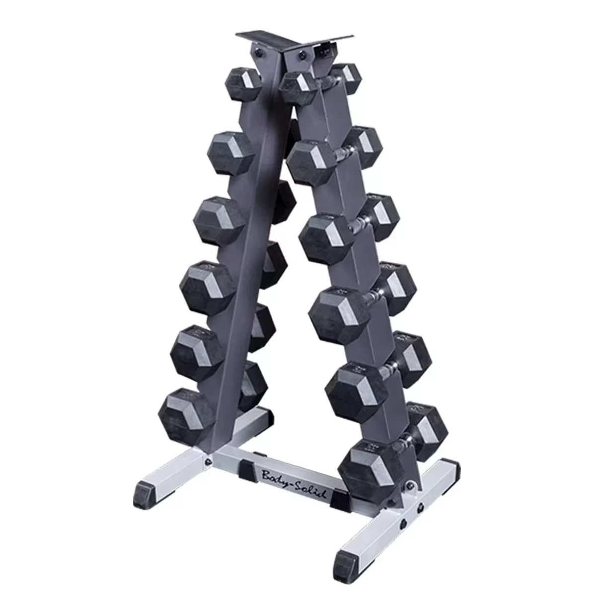 Body Solid GDR44 Two Tier Vertical Dumbbel Rack