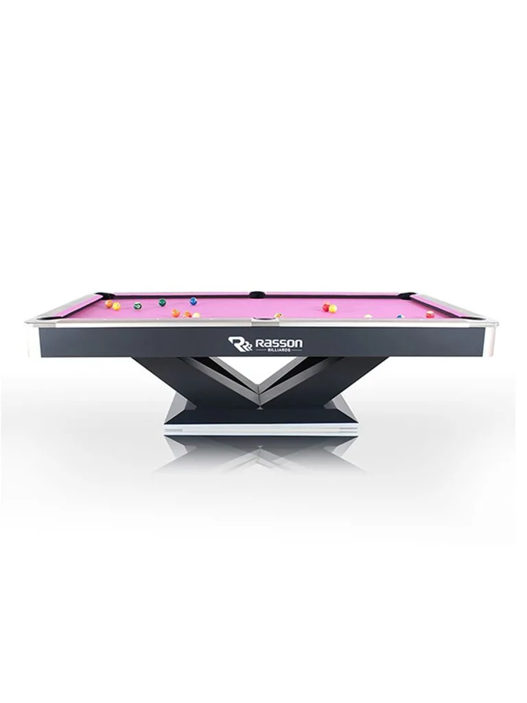 RASSON Victory II Plus Tournament Billiard Table 9FT | Black Finish