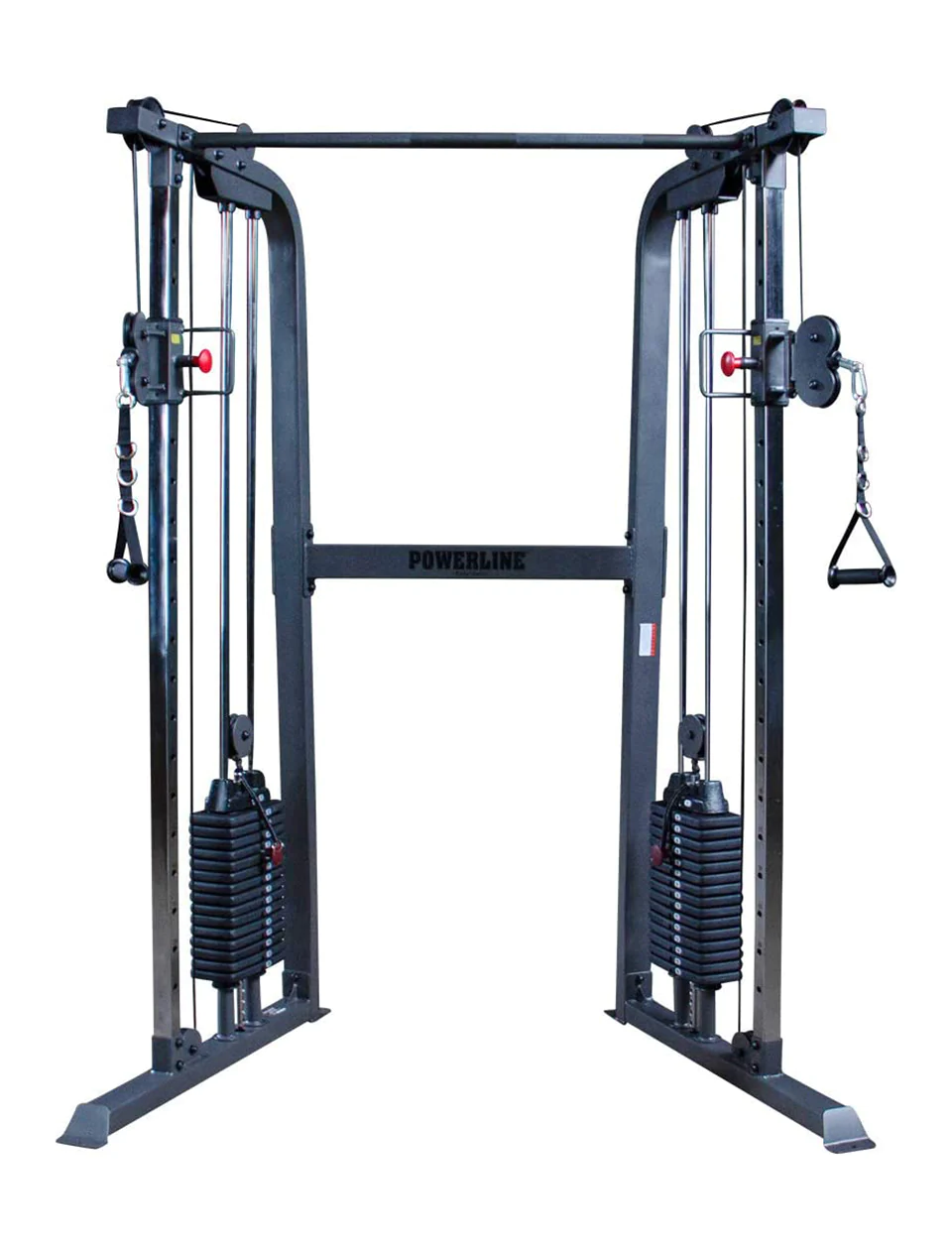 Body-Solid Powerline PFT100 Functional Trainer Cable Machine, Dual 160 Lb Weight Stacks