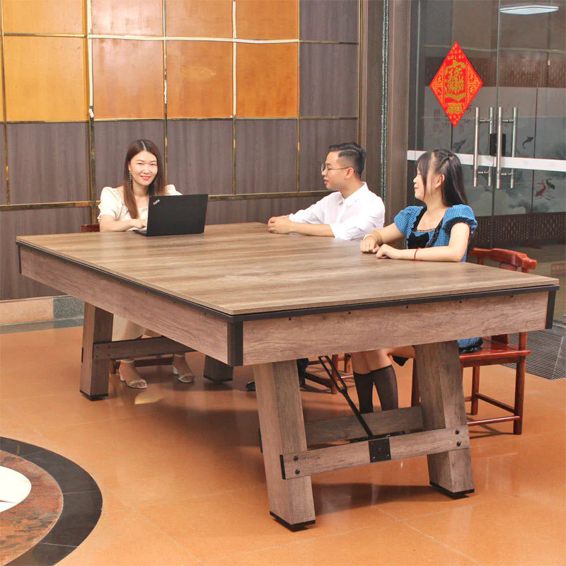 COOL 3 in 1 8ft Pool Billiard Table + Household Table Tennis Table + meeting or dining table Multi Function Game Table