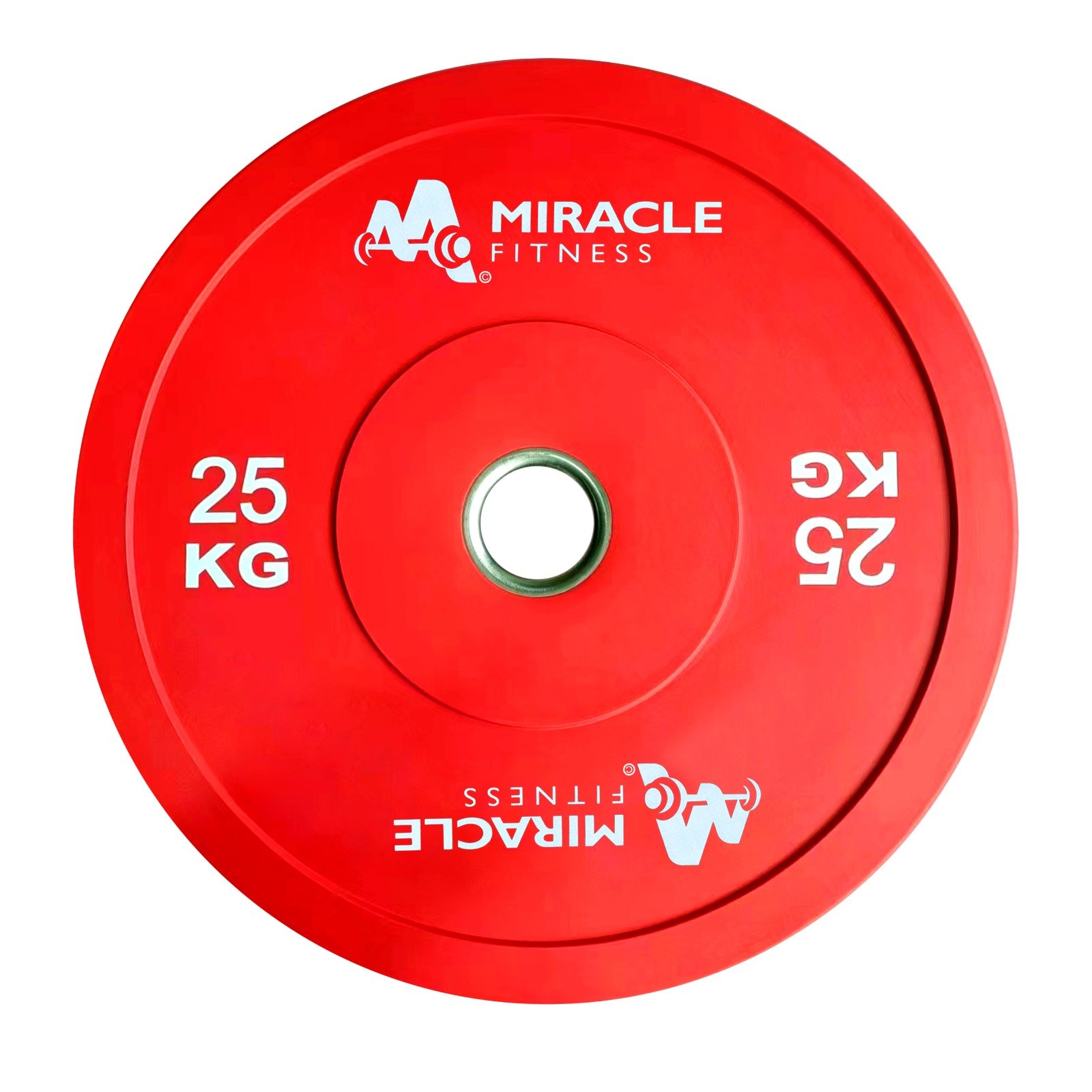 Miracle Fitness Color Bumper Plates 5 Kg to 25 Kg
