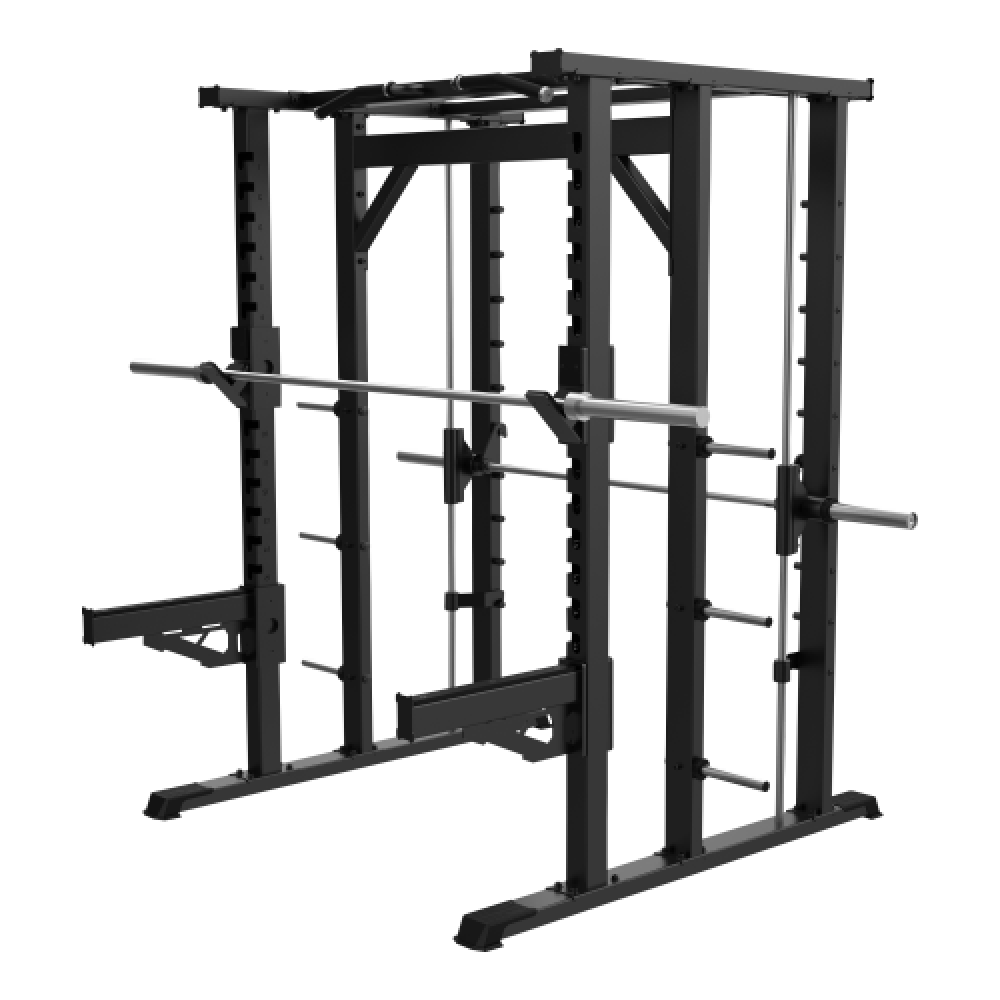 DHZ Fitness 3D Smith Machine with Squat Rack