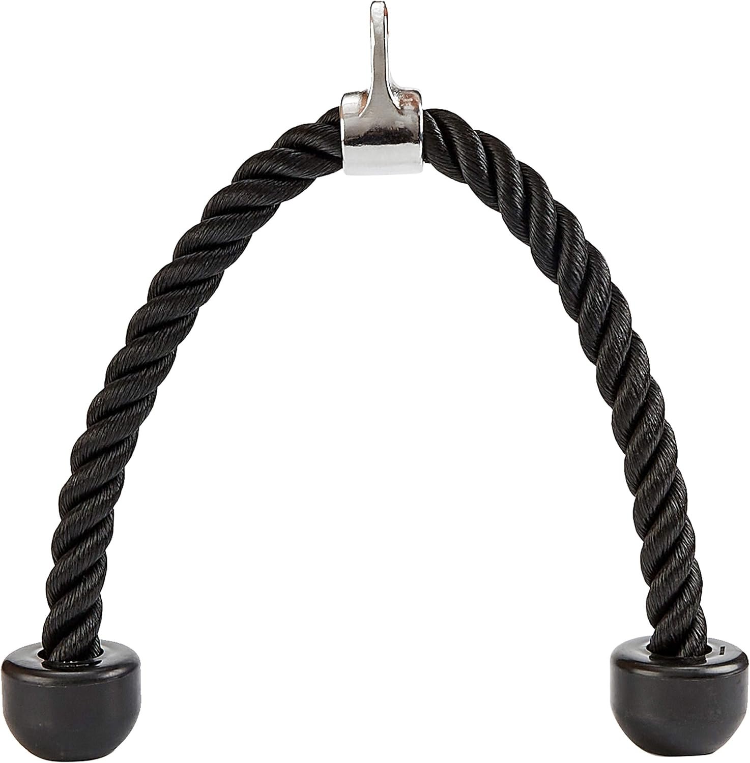 Miracle Fitness Tricep Press Down Cable Attachment, LAT Pulldown Attachment, Weight Machine Accessories, V Handle with Rotation, Tricep Rope, Rotating Bar, V-Shaped Bar