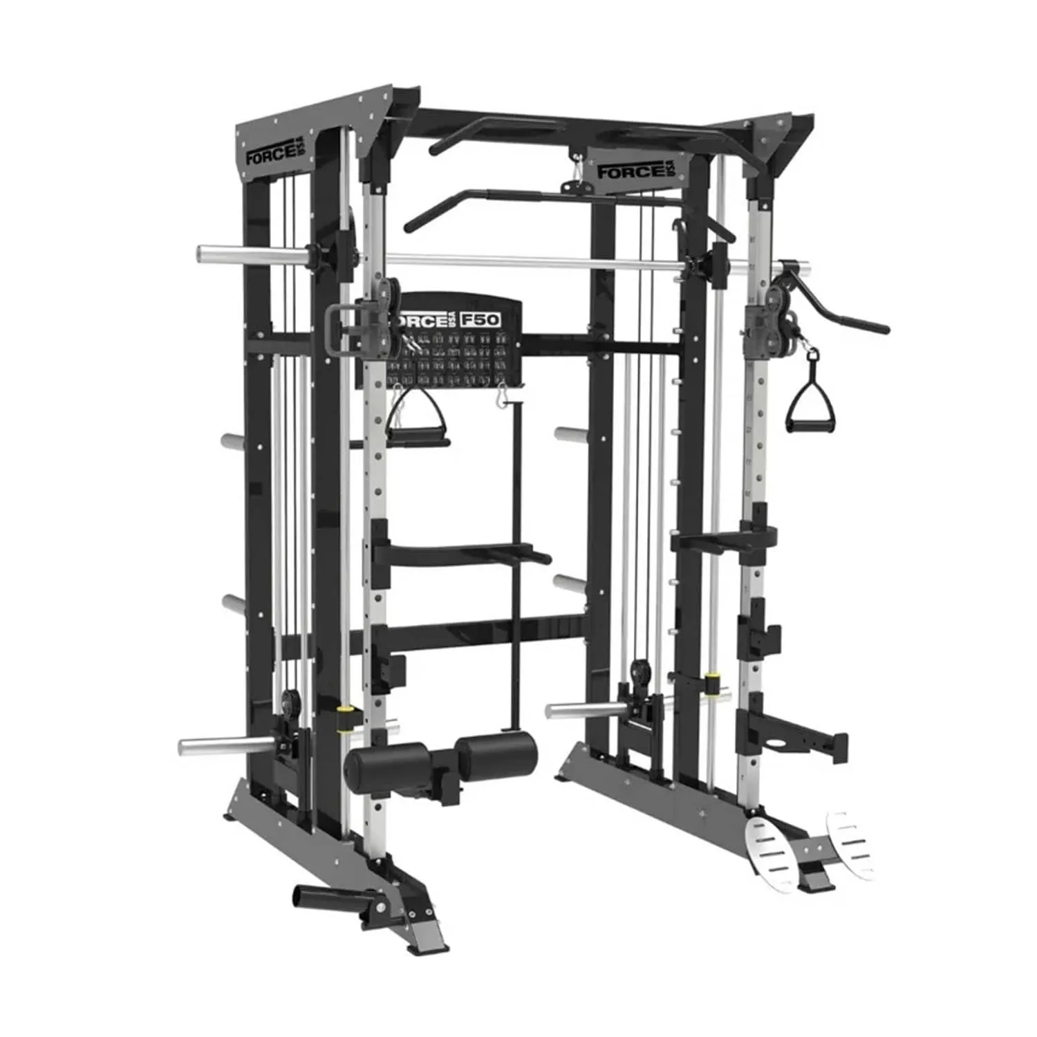 Force USA F50 All-In-One Trainer Plate Loaded (Includes 15kg Barbell)