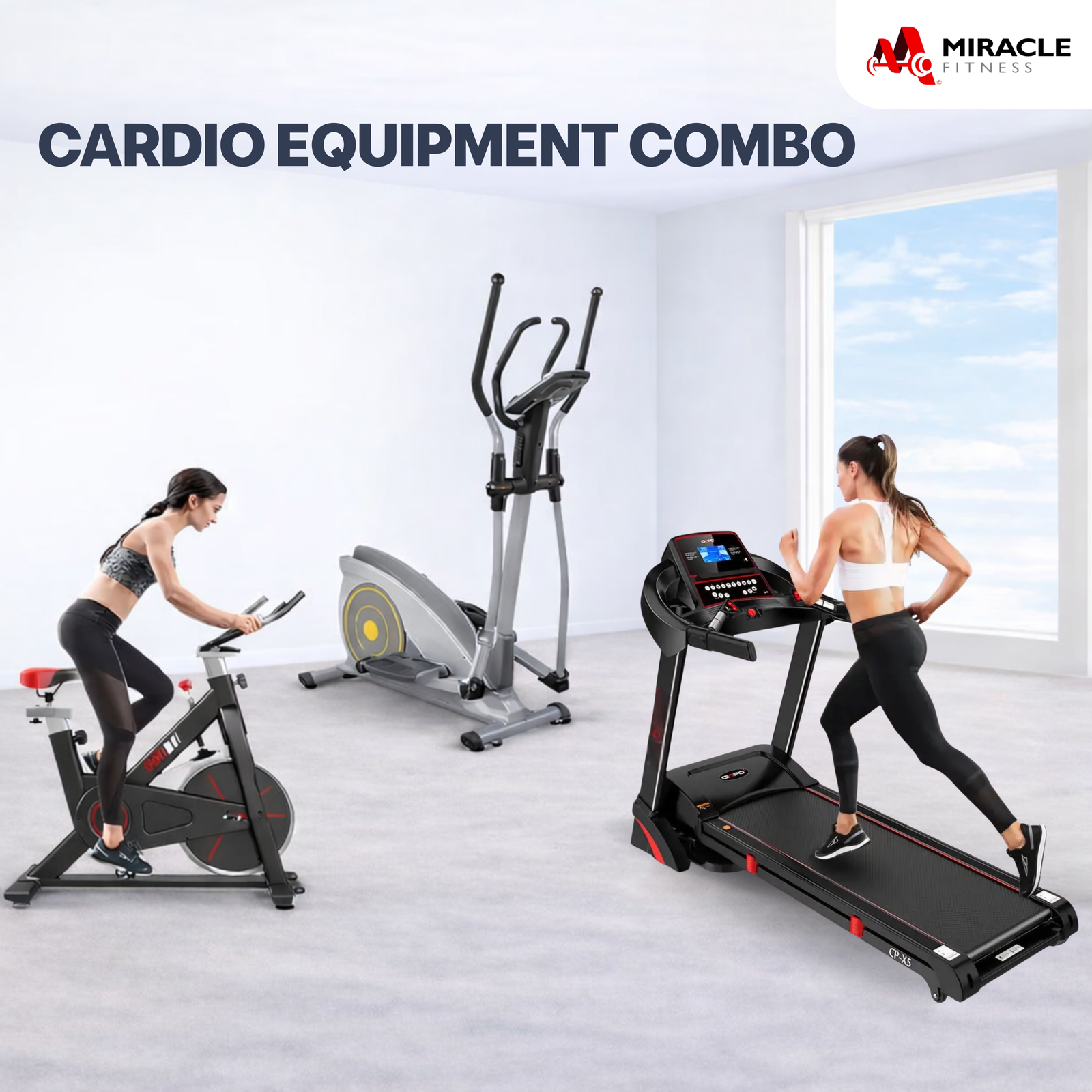 Miracle Fitness Home Gym Cardio Combo for Sale