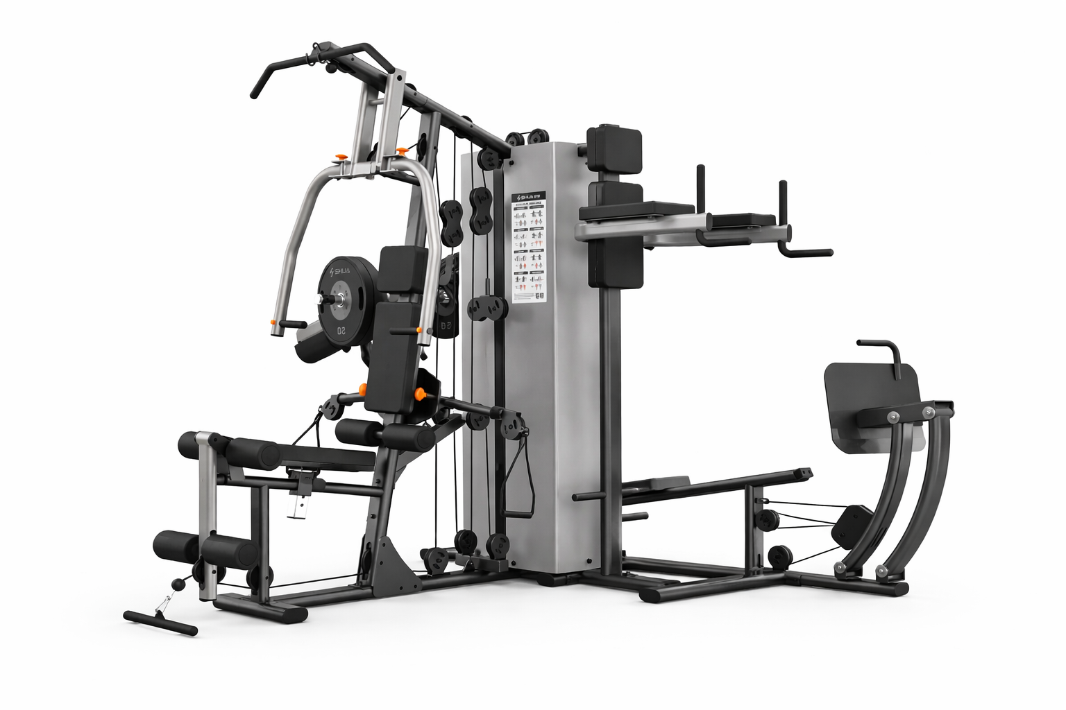 Miracle Fitness Luxury 5 Station Multi Gym ZW05