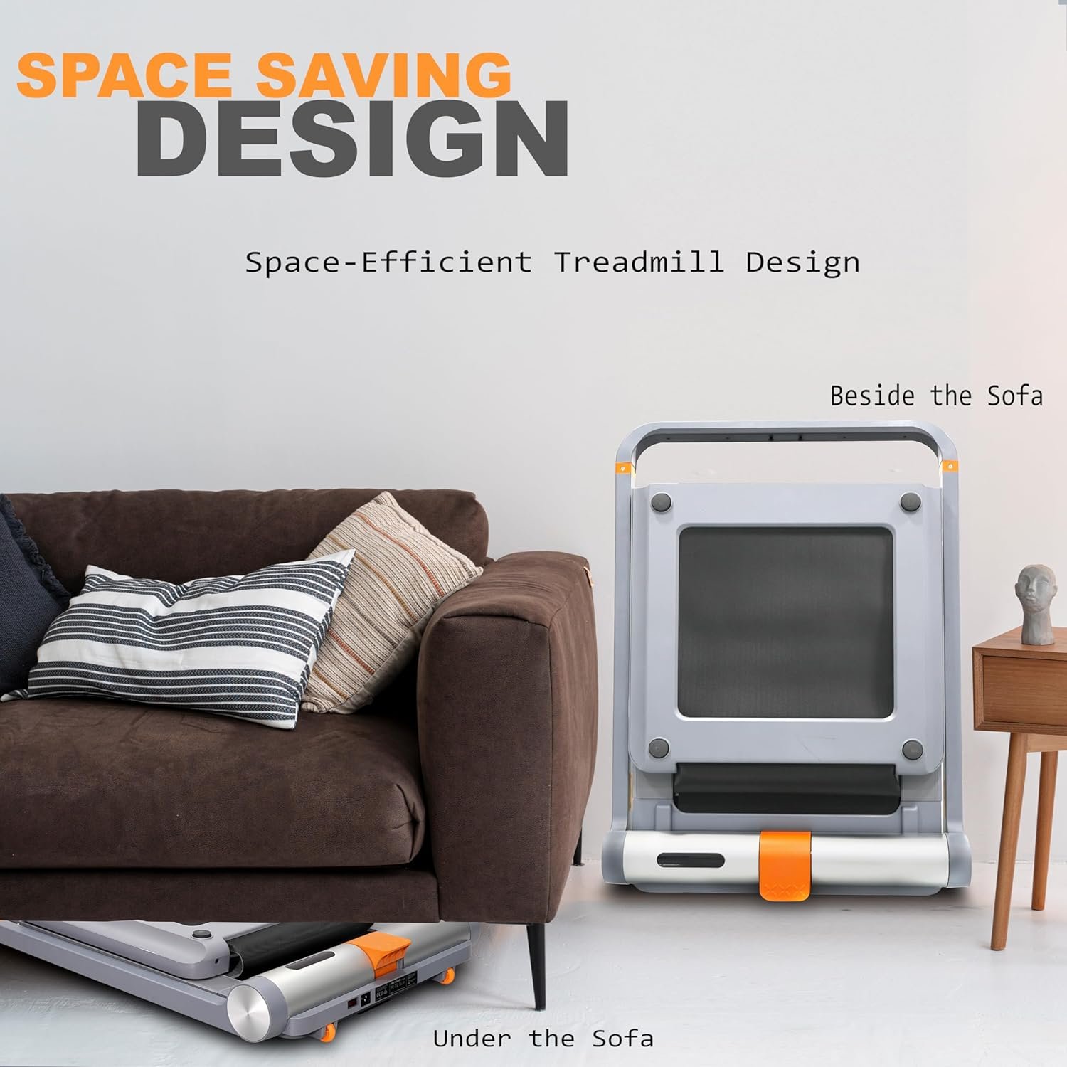 SKY FITNESS 2-in-1 Walking Pad Treadmill