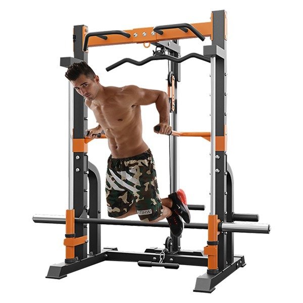 Miracle Fitness Smith Machine with Cable Pulley Station