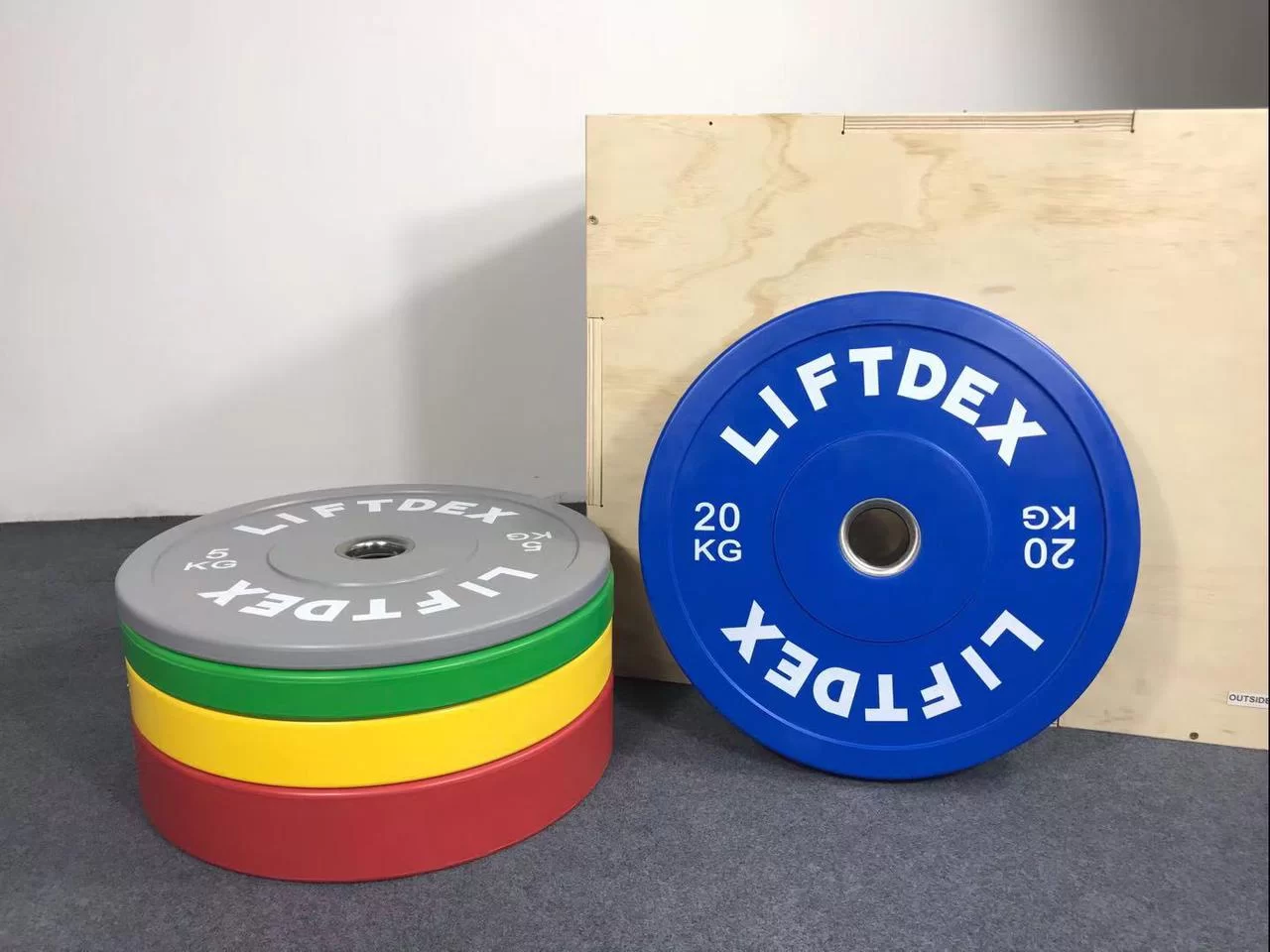 Liftdex 3D Rubber Colour Bumper Plates