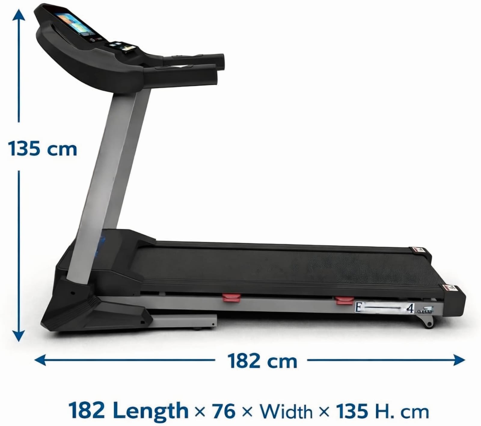 Sky Home use Treadmill with 10.1” TFT Screen, 3.5HP Motor 6HP Peak