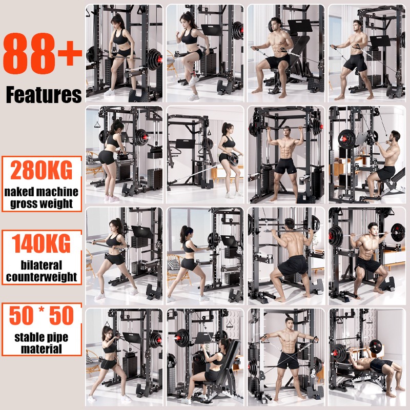MIRACLE FITNESS ALL-IN-ONE FUNCTIONAL TRAINER HD127
