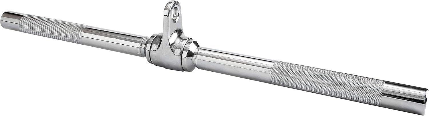 Miracle Fitness Tricep Press Down Cable Attachment, LAT Pulldown Attachment, Weight Machine Accessories, V Handle with Rotation, Tricep Rope, Rotating Bar, V-Shaped Bar