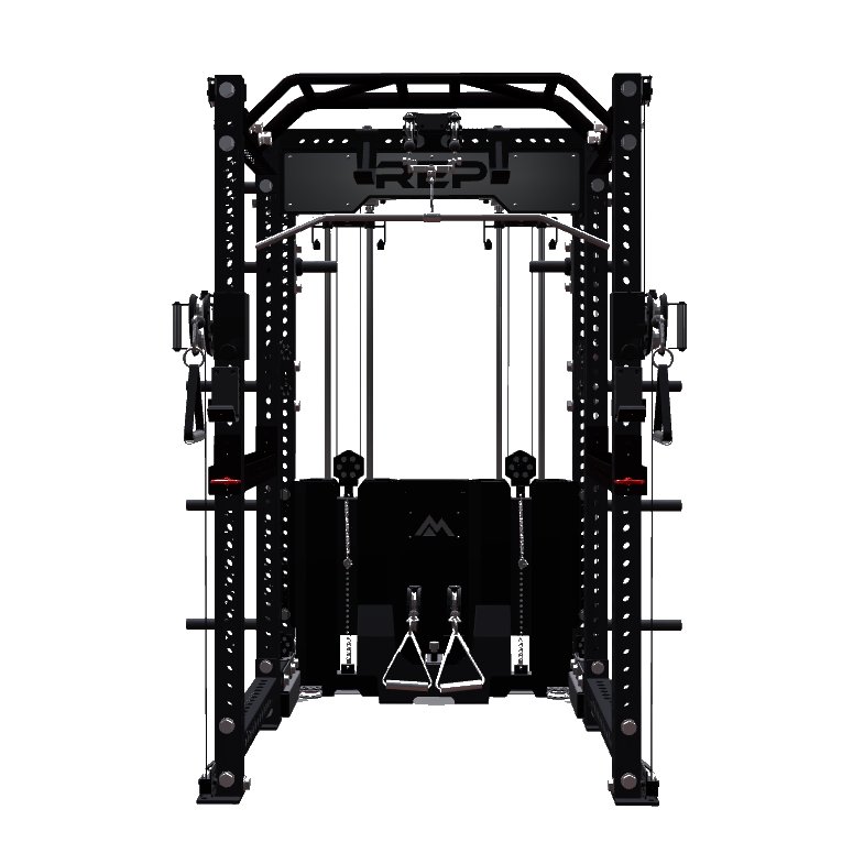REP Fitness Athena Functional Trainer- Metallic Black | 6-Post PR-5000 System | 80 Inch