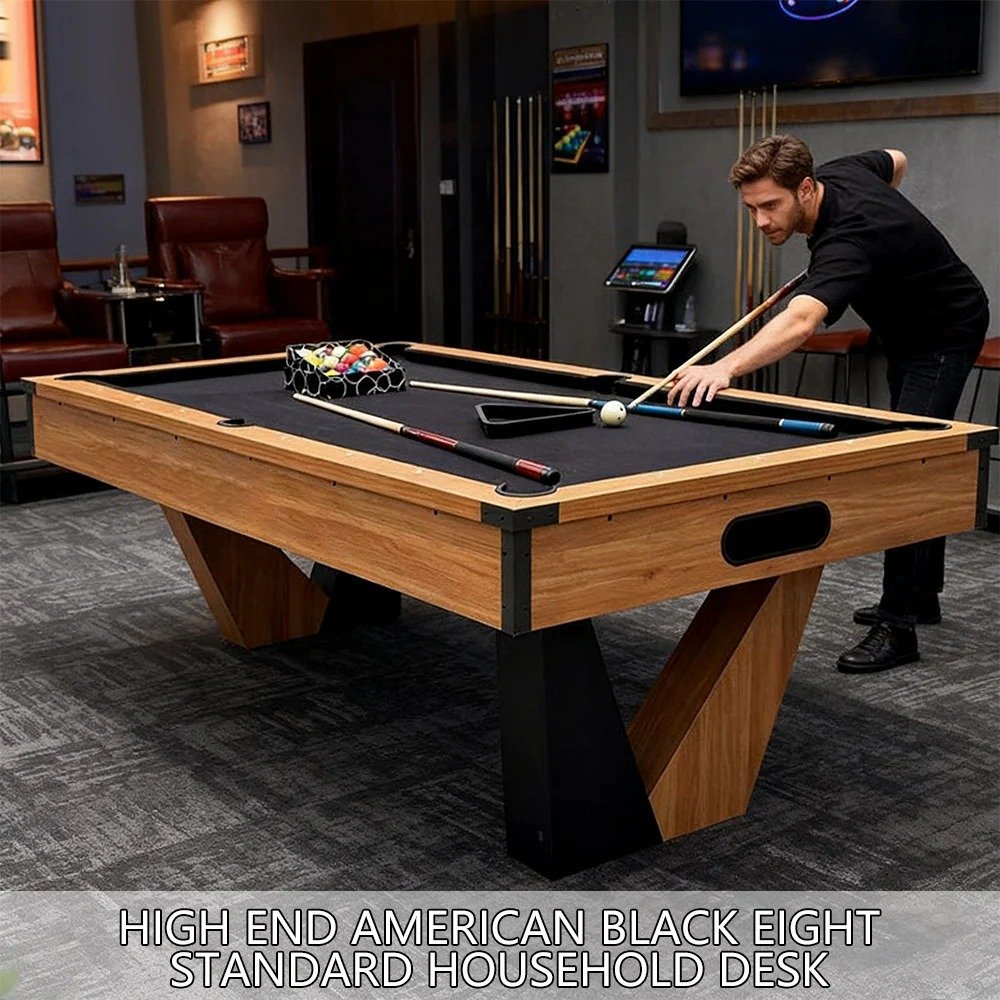 Miracle 3 in 1 7 FT Pool Tables Billiards for Billiards/Table Tennis/Dining Table Multi-functional