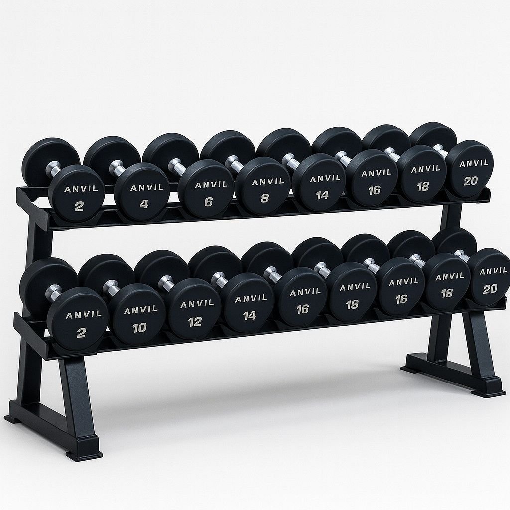 Anvil Rubber Dumbbell Bundle - Pair | 2 to 20 Kg
