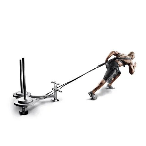 SKLZ Chrome Power Sled Push/Pull Speed and Strength Trainer