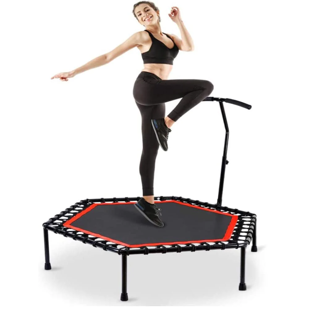Body Strong 45-inch Gym Hexagonal Fitness Trampoline