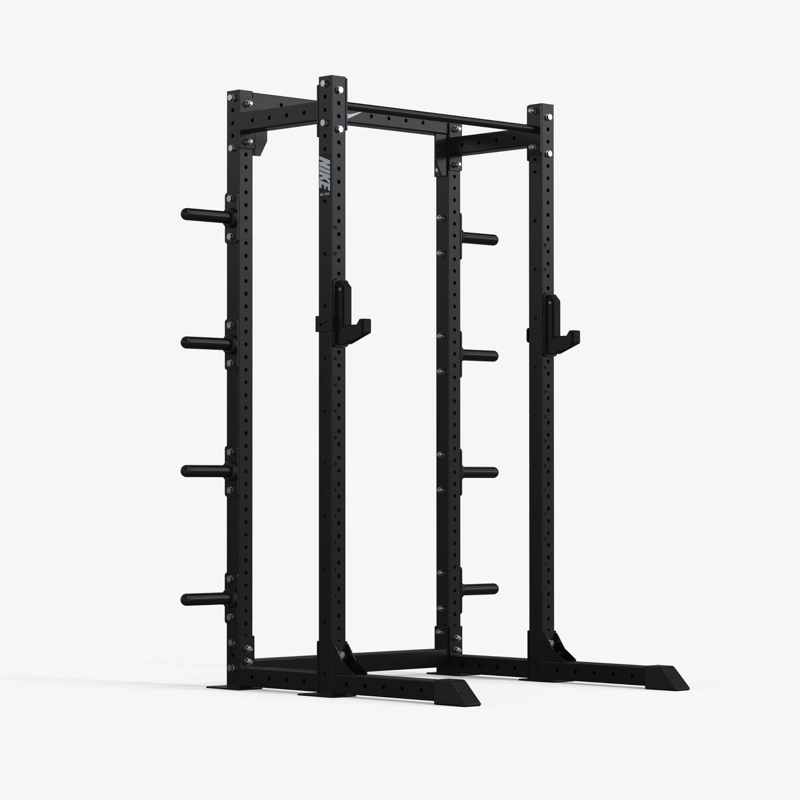 Nike Strength Commercial-Grade Half Rack with Storage