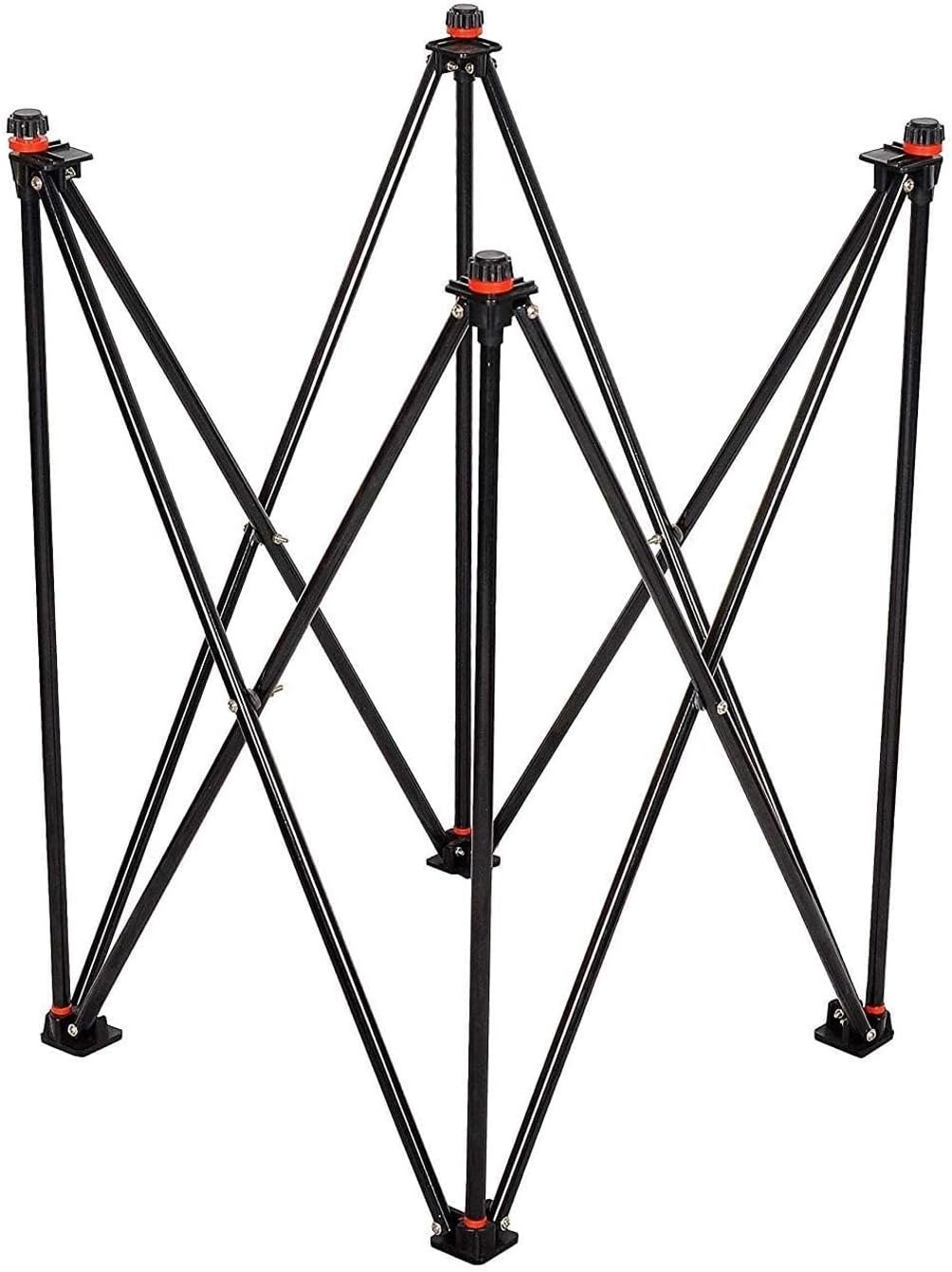Miracle Fitness Easy Adjustable & Foldable Four Fold Carrom Stand with Compact Design