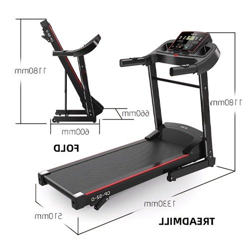 Miracle Fitness CP-S2-D Motorized Home use Treadmill